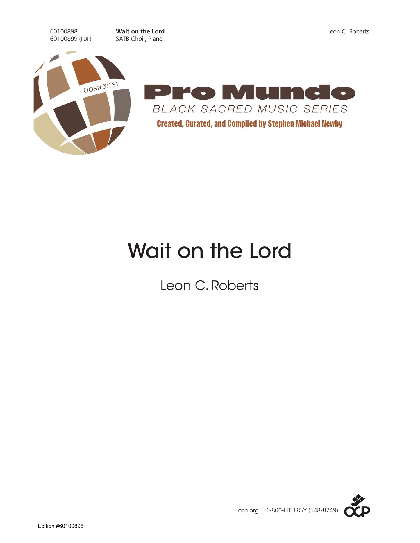 Wait on the Lord