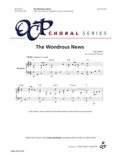 The Wondrous News