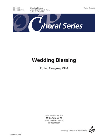 Wedding Blessing