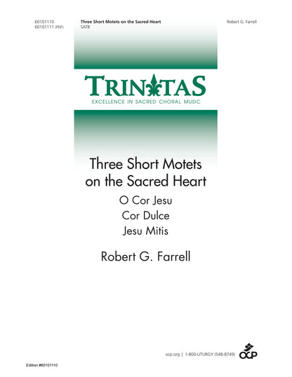 Three Short Motets on the Sacred Heart