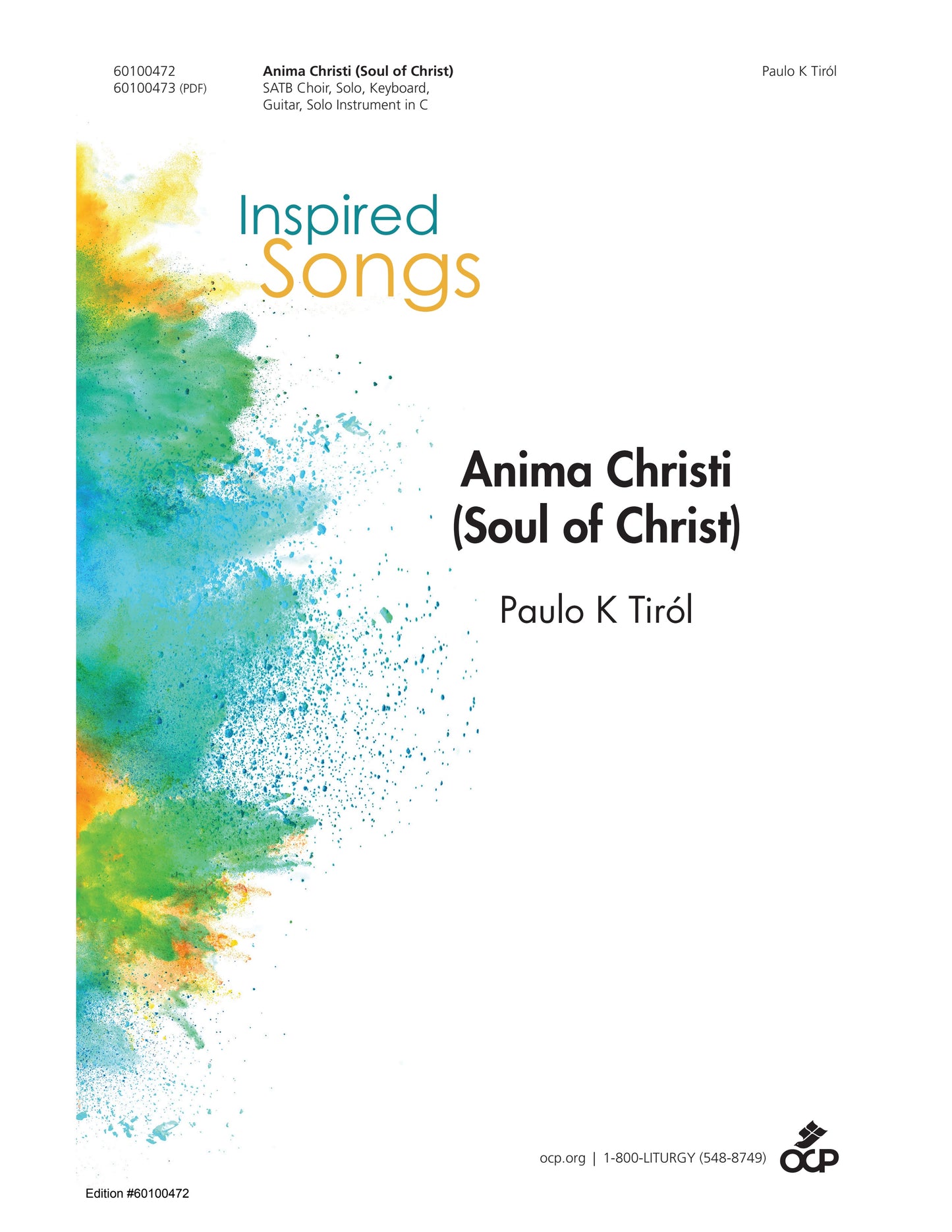 Anima Christi (Soul of Christ)