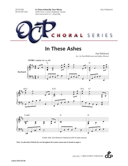 In These Ashes/By Your Mercy