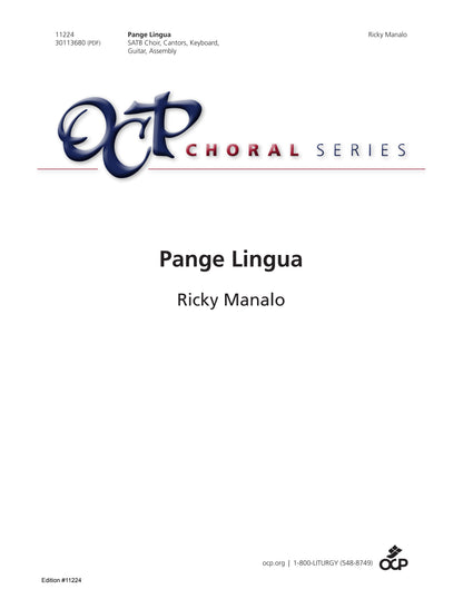 Pange Lingua
