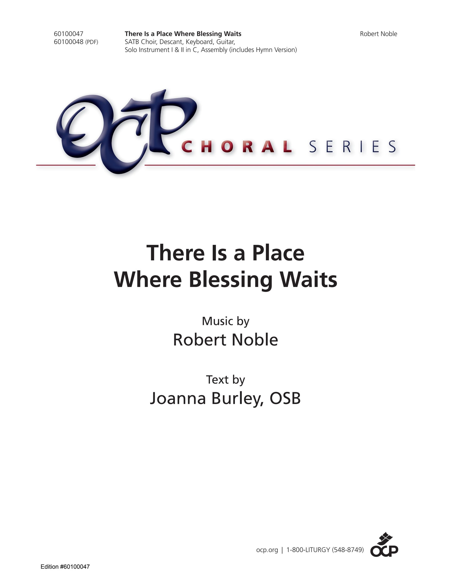 There Is a Place Where Blessing Waits