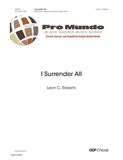 I Surrender All