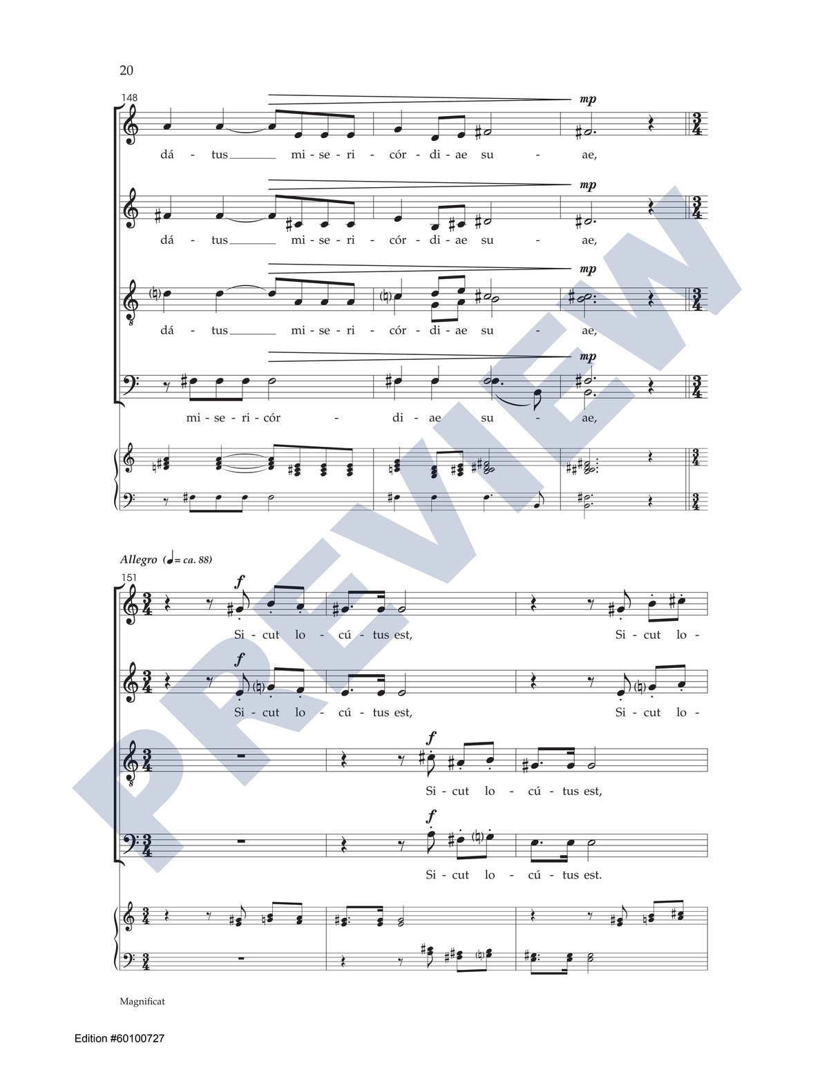Magnificat & Nunc Dimittis