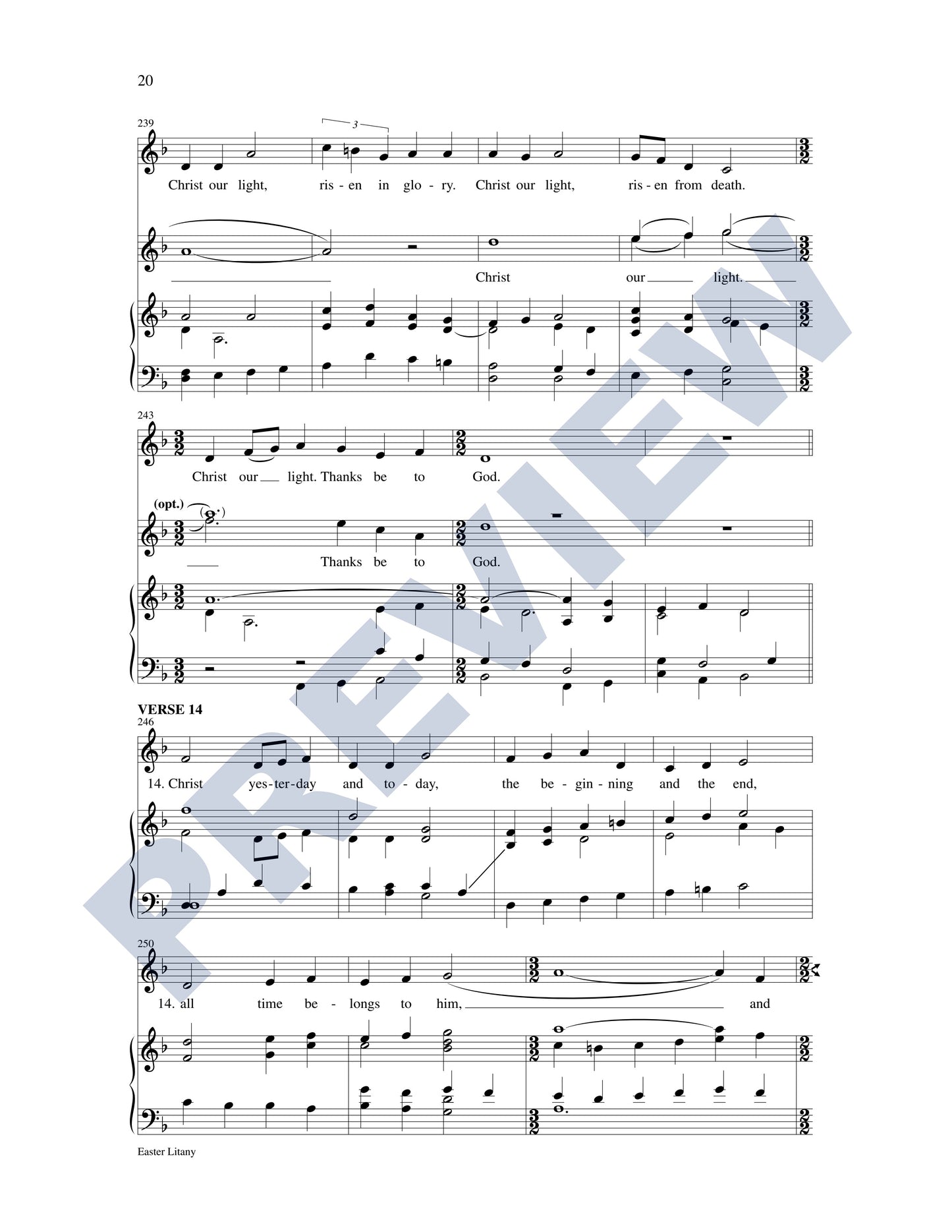 Easter Litany