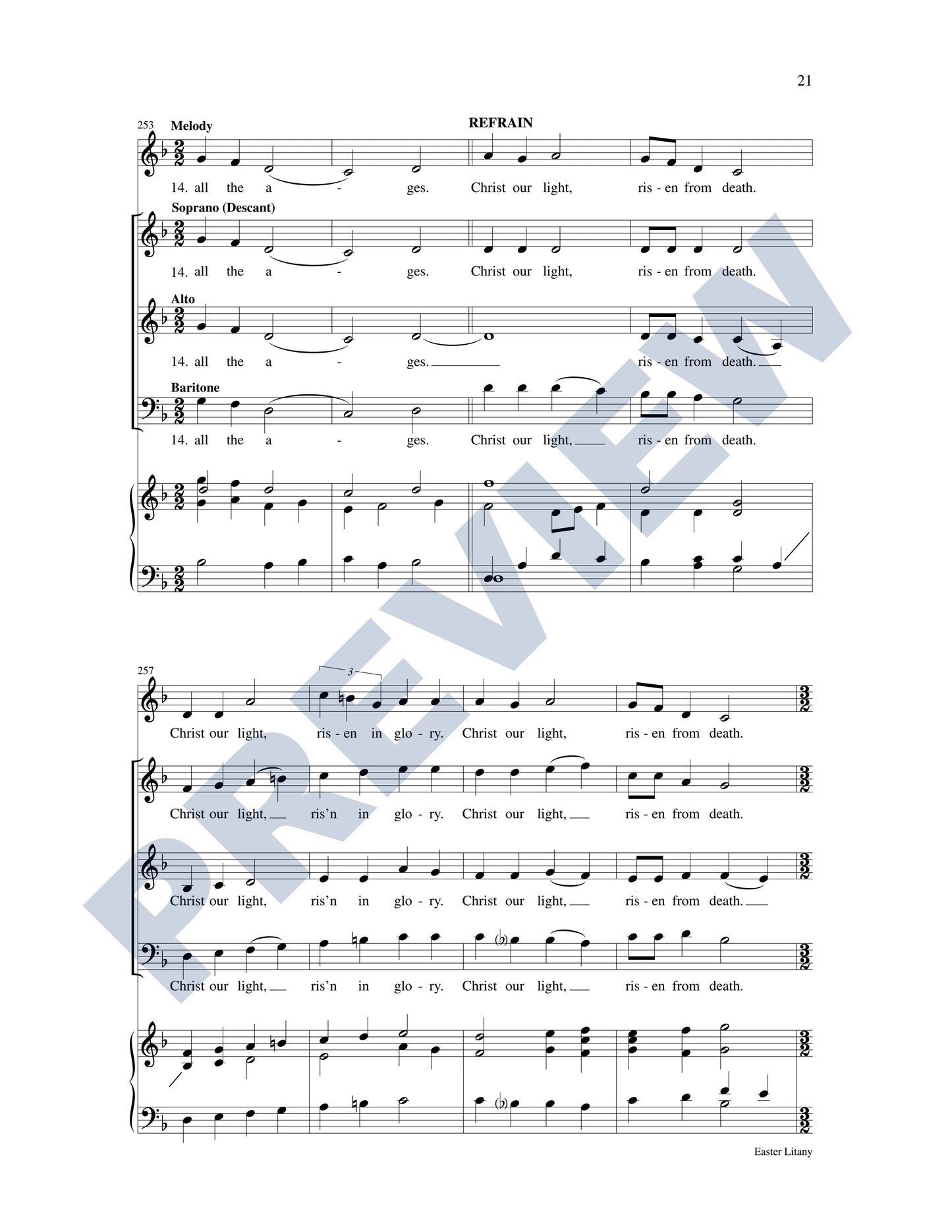 Easter Litany