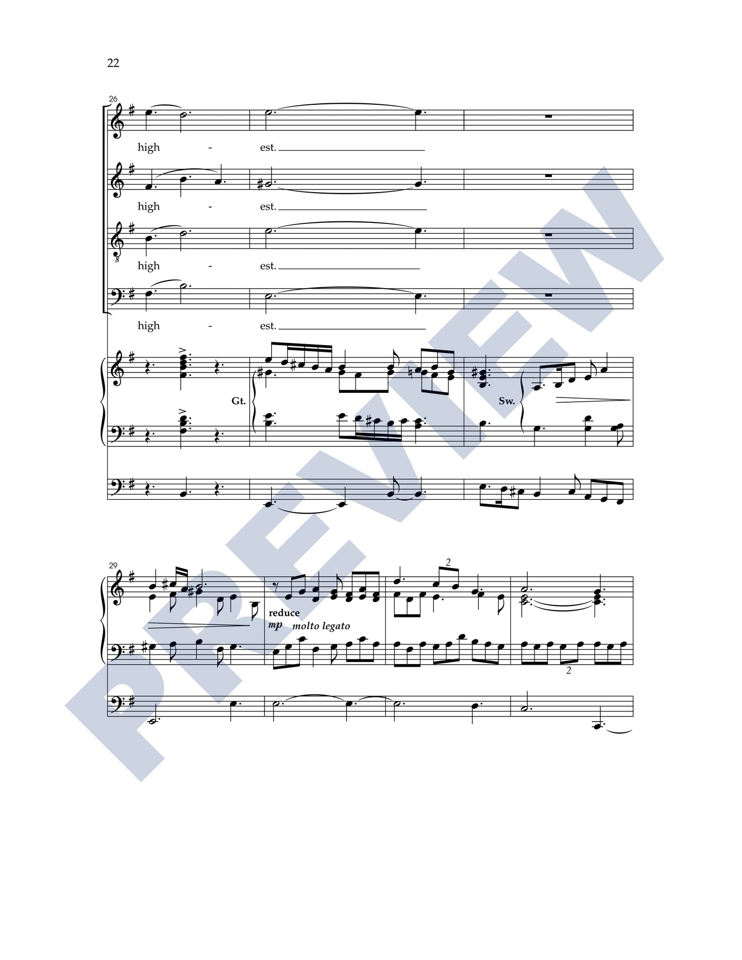 Missa Brevis (Washington Service)