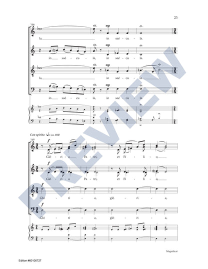 Magnificat & Nunc Dimittis