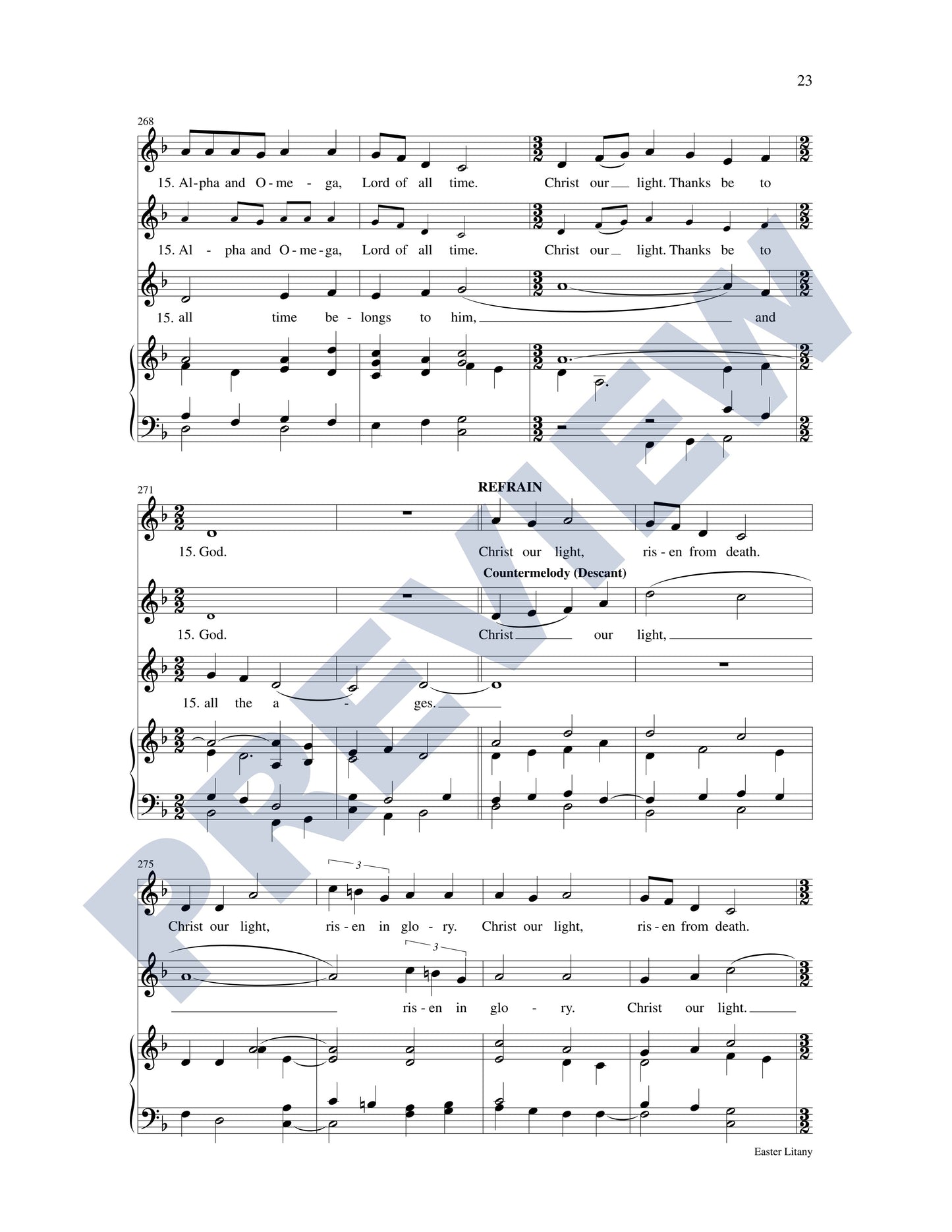 Easter Litany