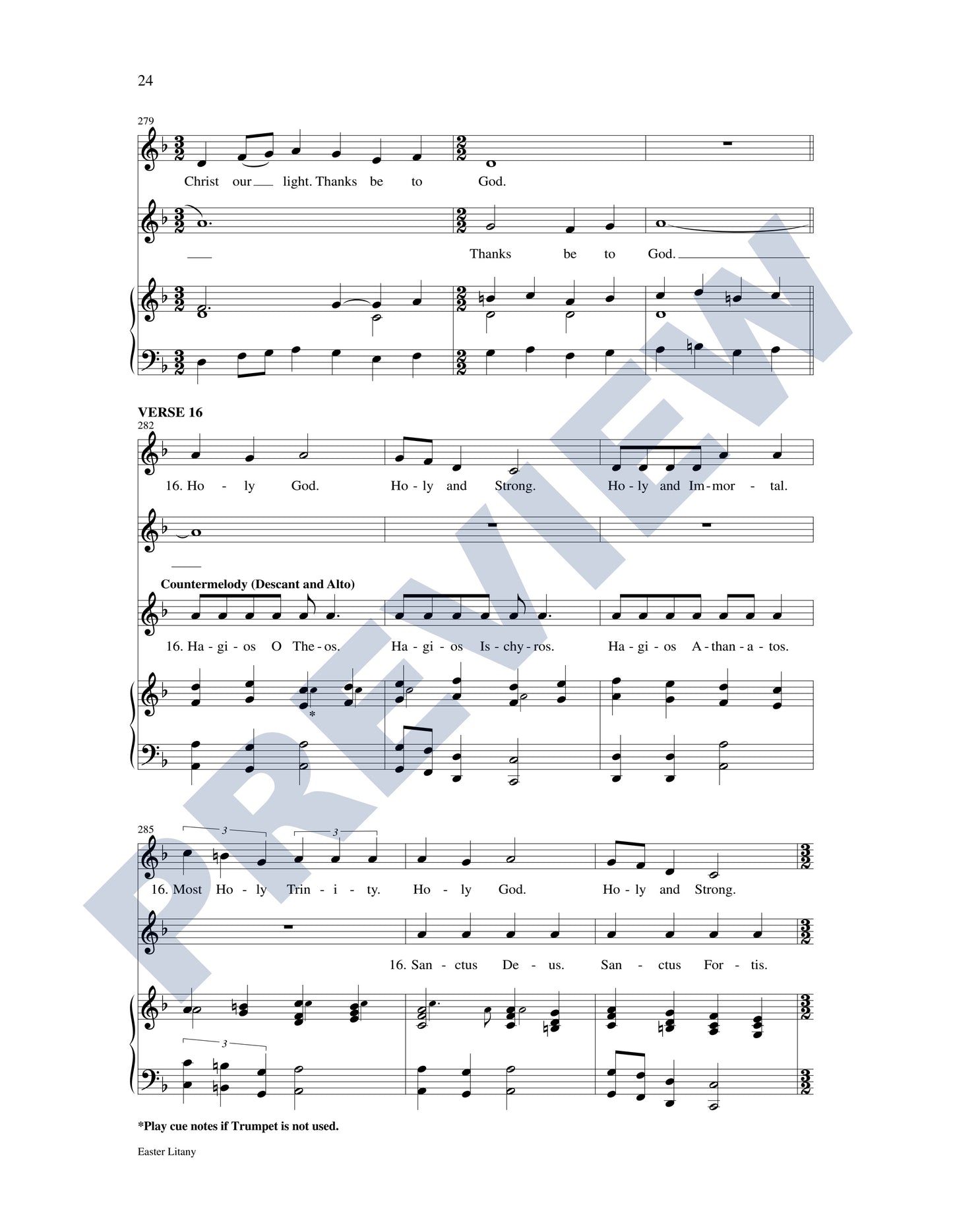 Easter Litany