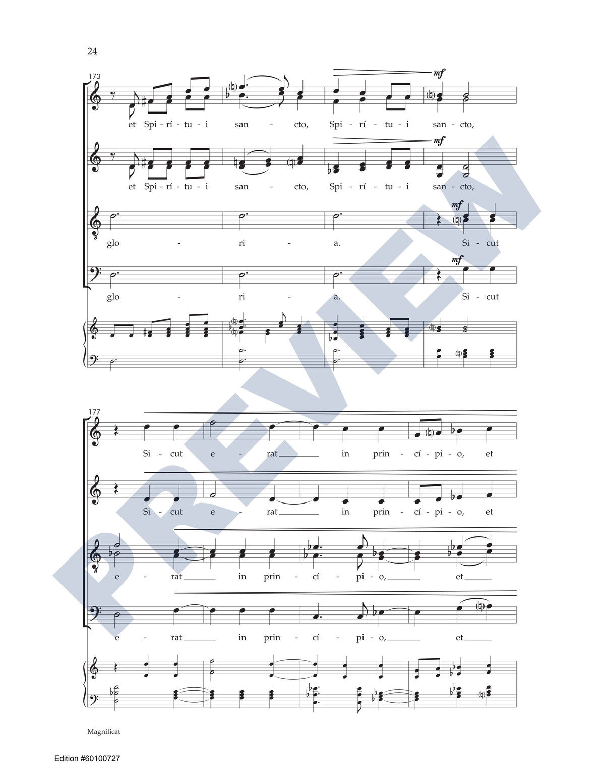 Magnificat & Nunc Dimittis