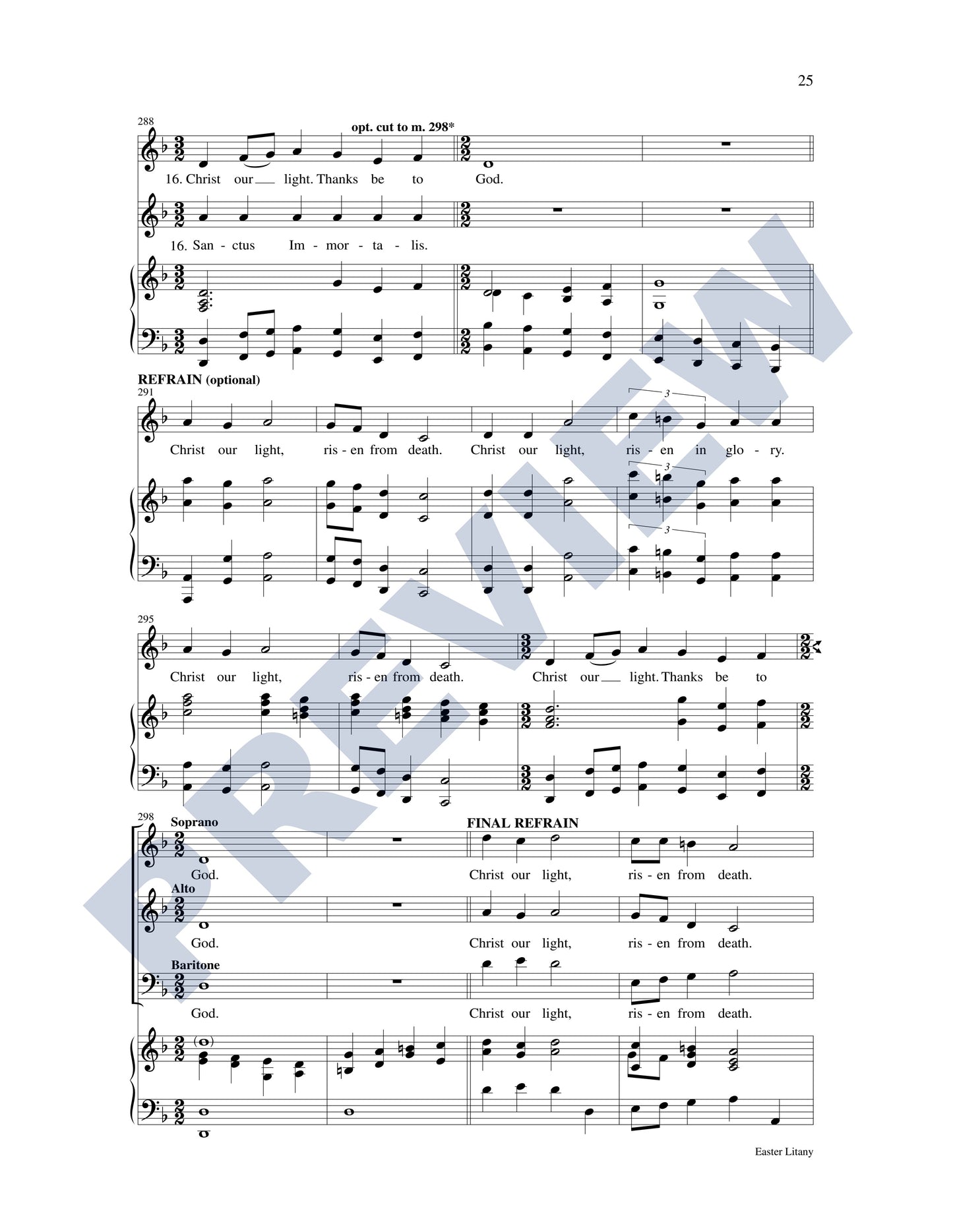 Easter Litany