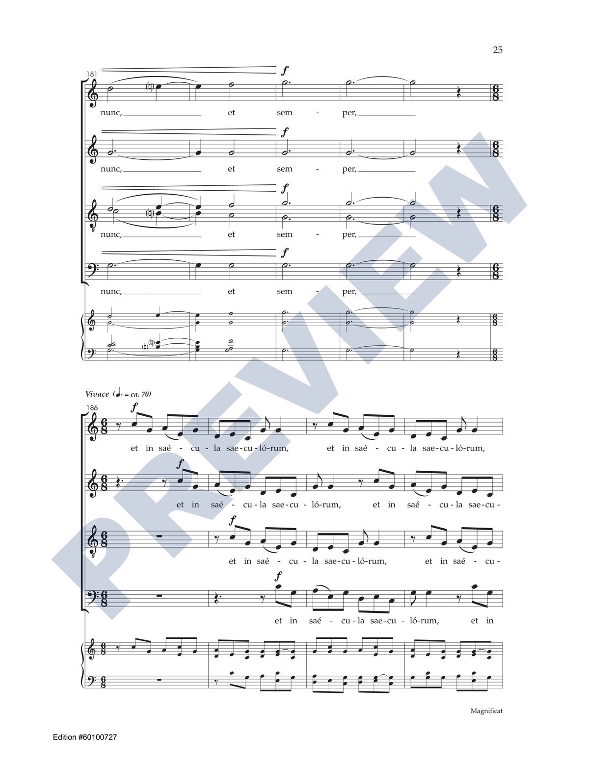 Magnificat & Nunc Dimittis