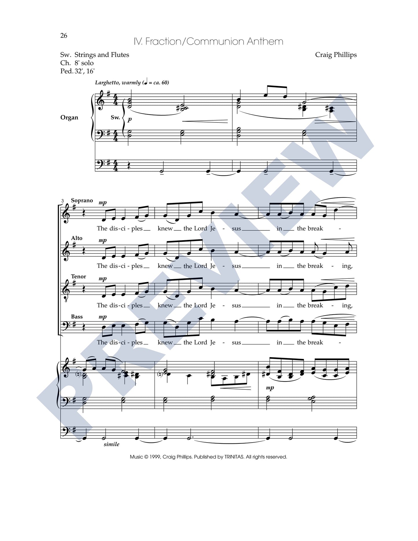 Missa Brevis (Washington Service)