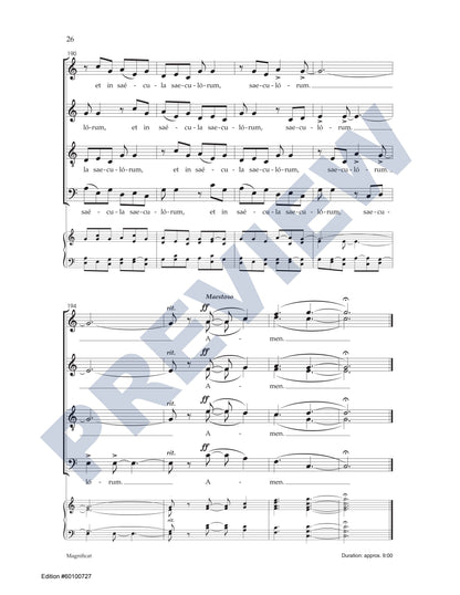 Magnificat & Nunc Dimittis