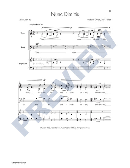 Magnificat & Nunc Dimittis