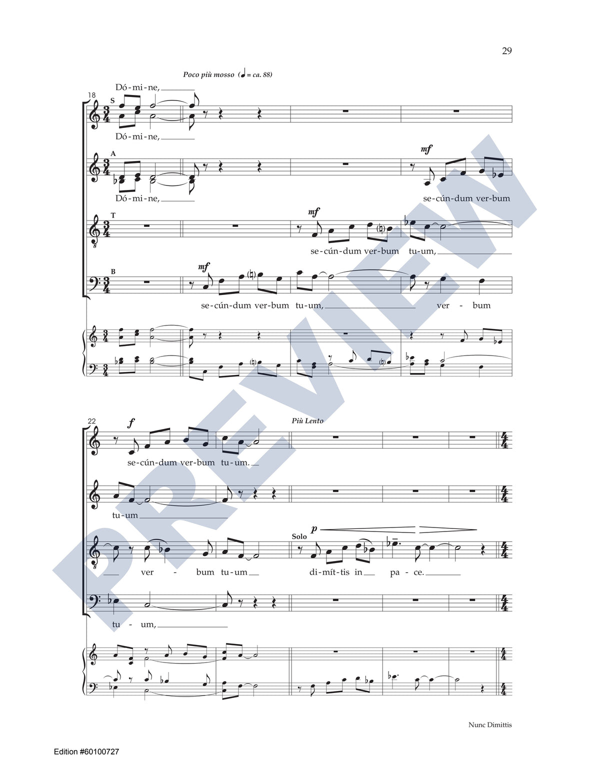 Magnificat & Nunc Dimittis