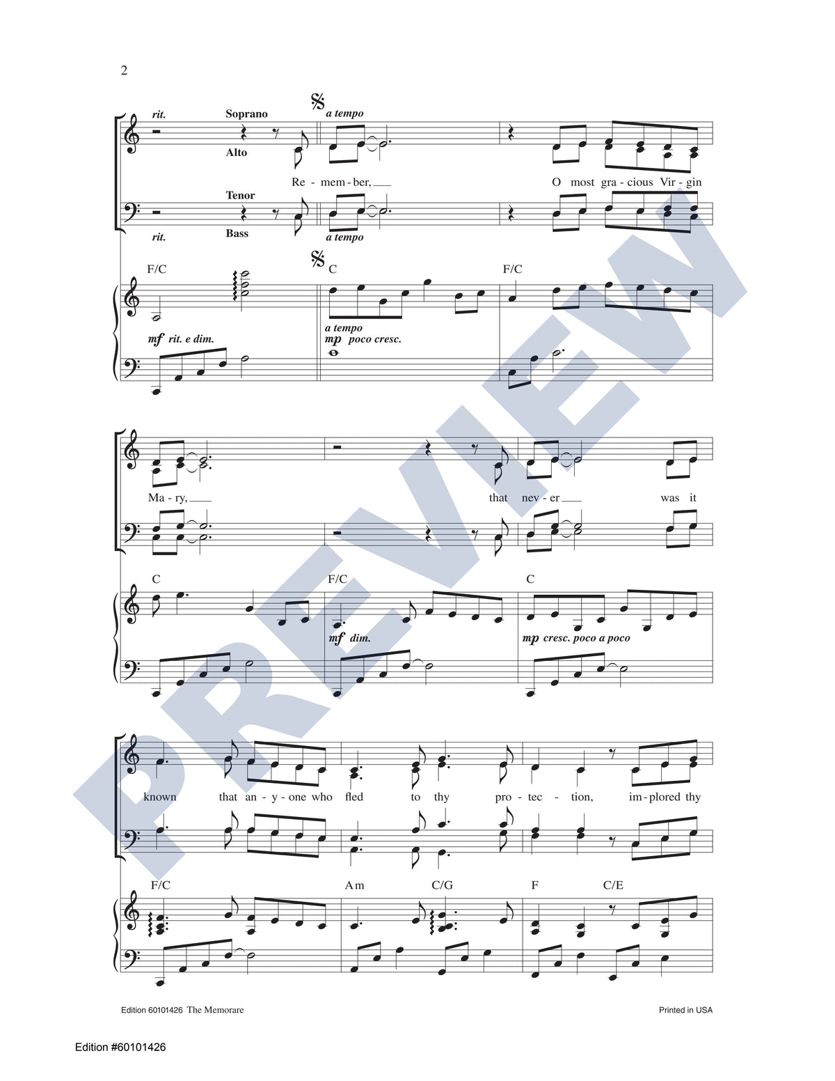 The Memorare