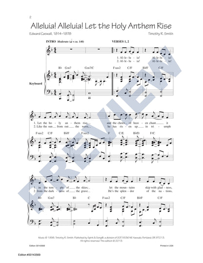 Alleluia! Alleluia! Let the Holy Anthem Rise