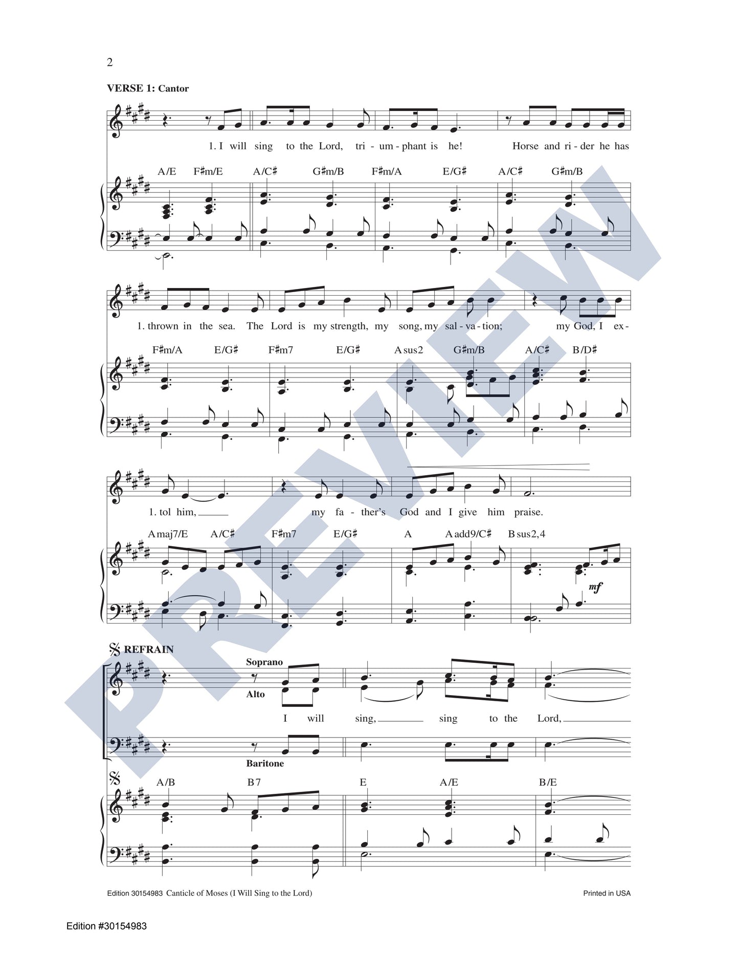 Canticle of Moses