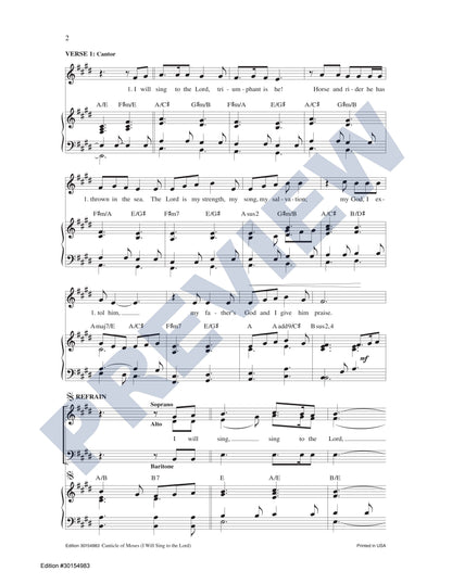 Canticle of Moses