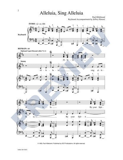 Alleluia, Sing Alleluia