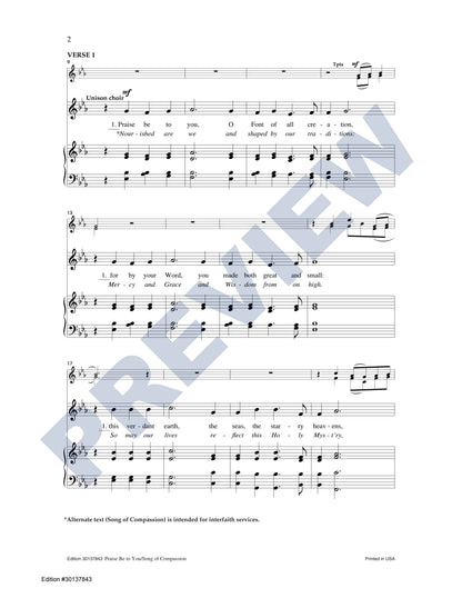 Praise Be to You/Song of Compassion