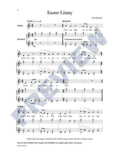 Easter Litany