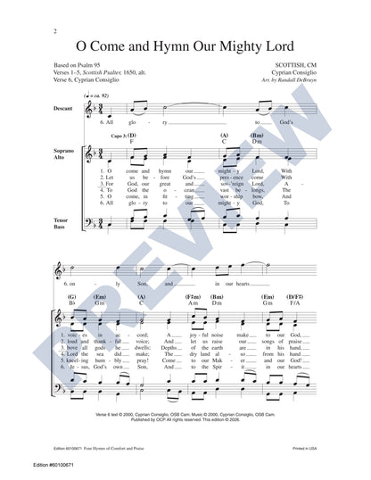 Four Hymns of Comfort and Praise