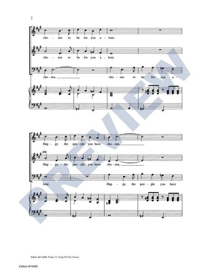 Psalm 33: Song of the Chosen
