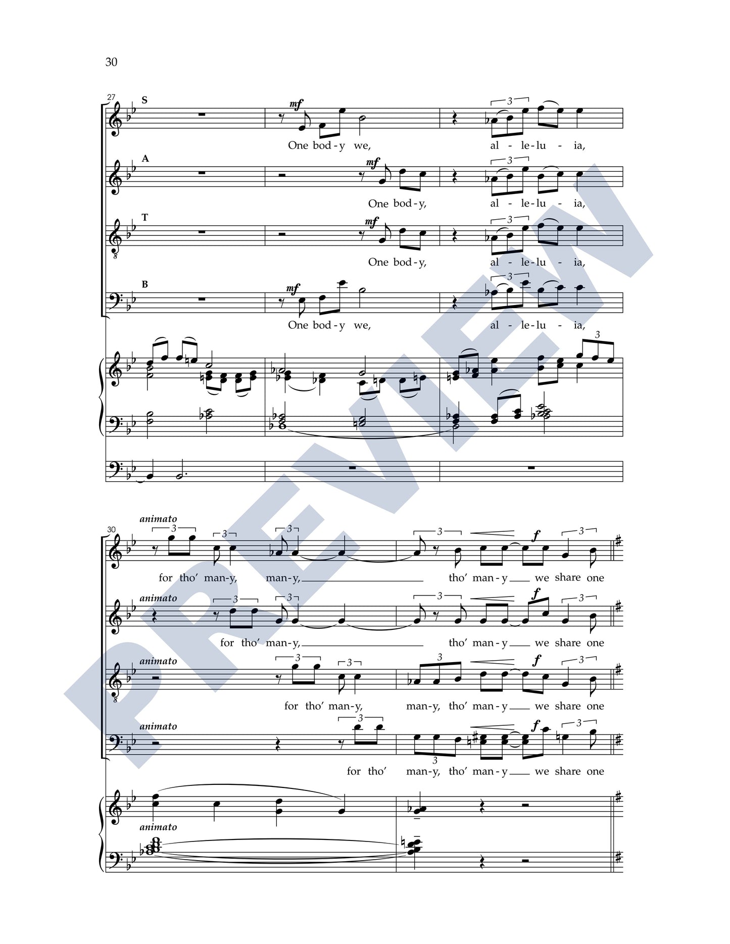 Missa Brevis (Washington Service)