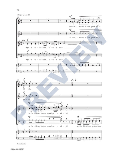 Magnificat & Nunc Dimittis