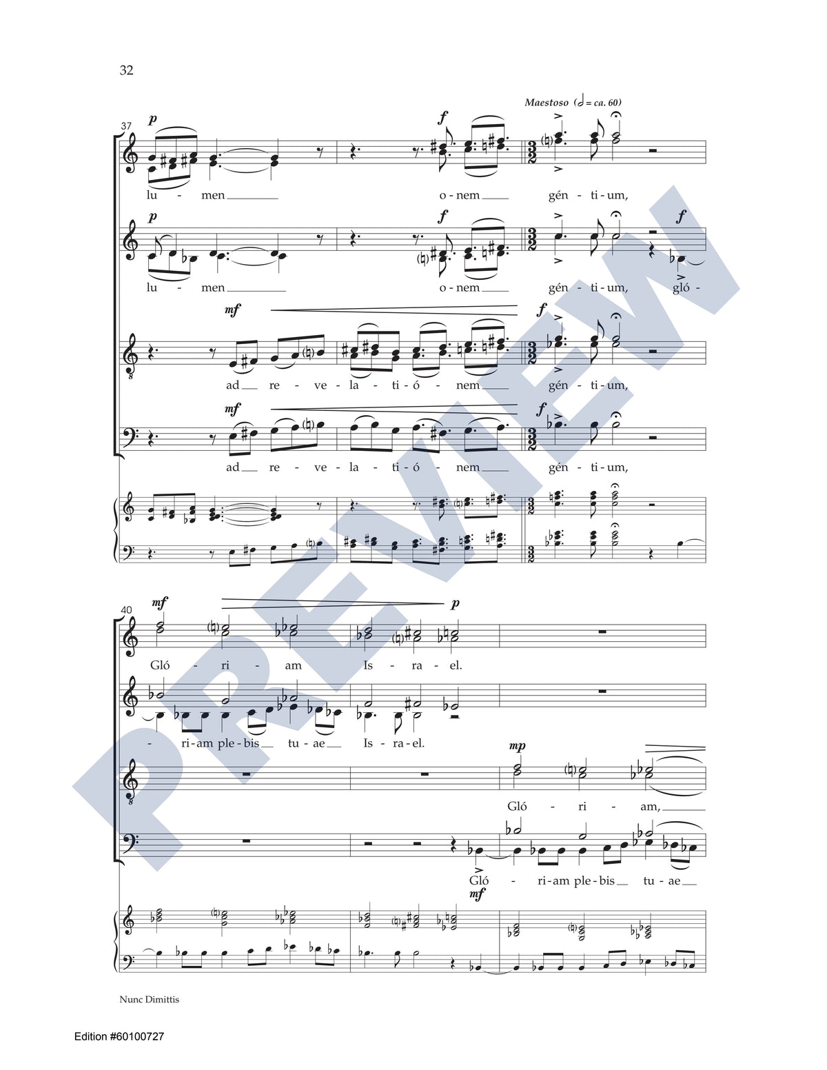 Magnificat & Nunc Dimittis