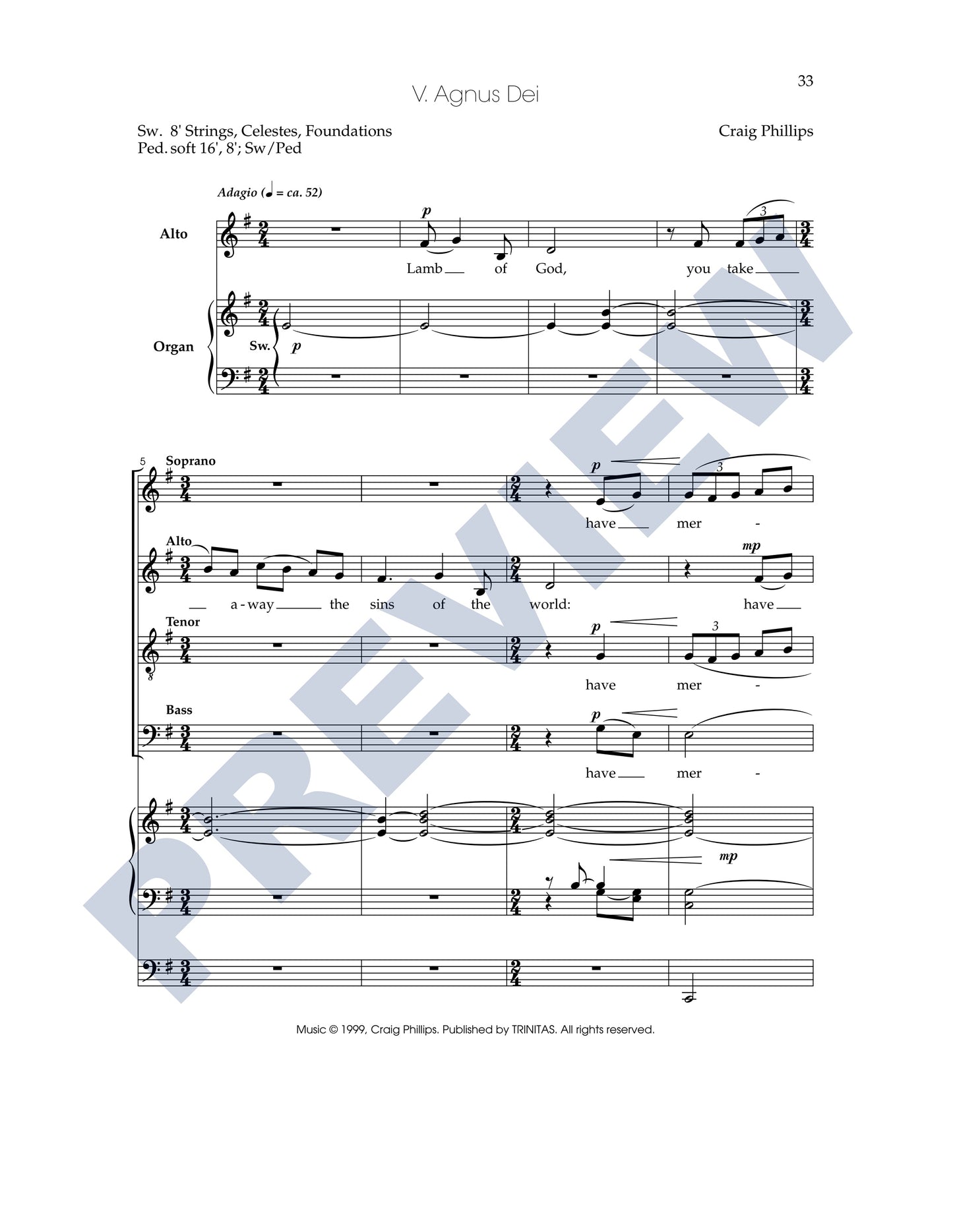 Missa Brevis (Washington Service)