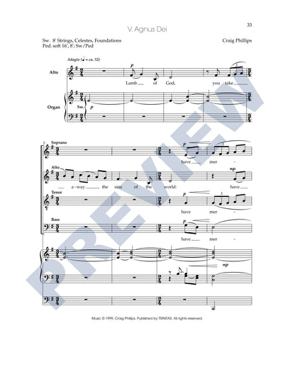 Missa Brevis (Washington Service)