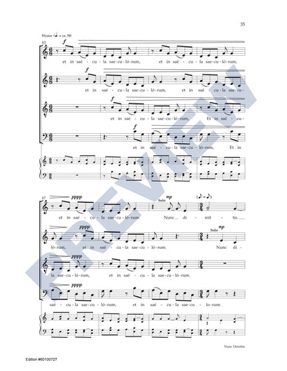 Magnificat & Nunc Dimittis