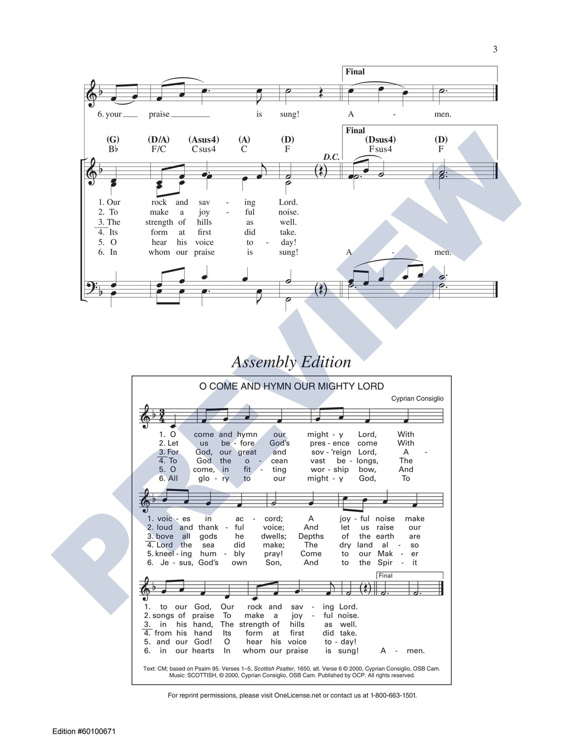 Four Hymns of Comfort and Praise
