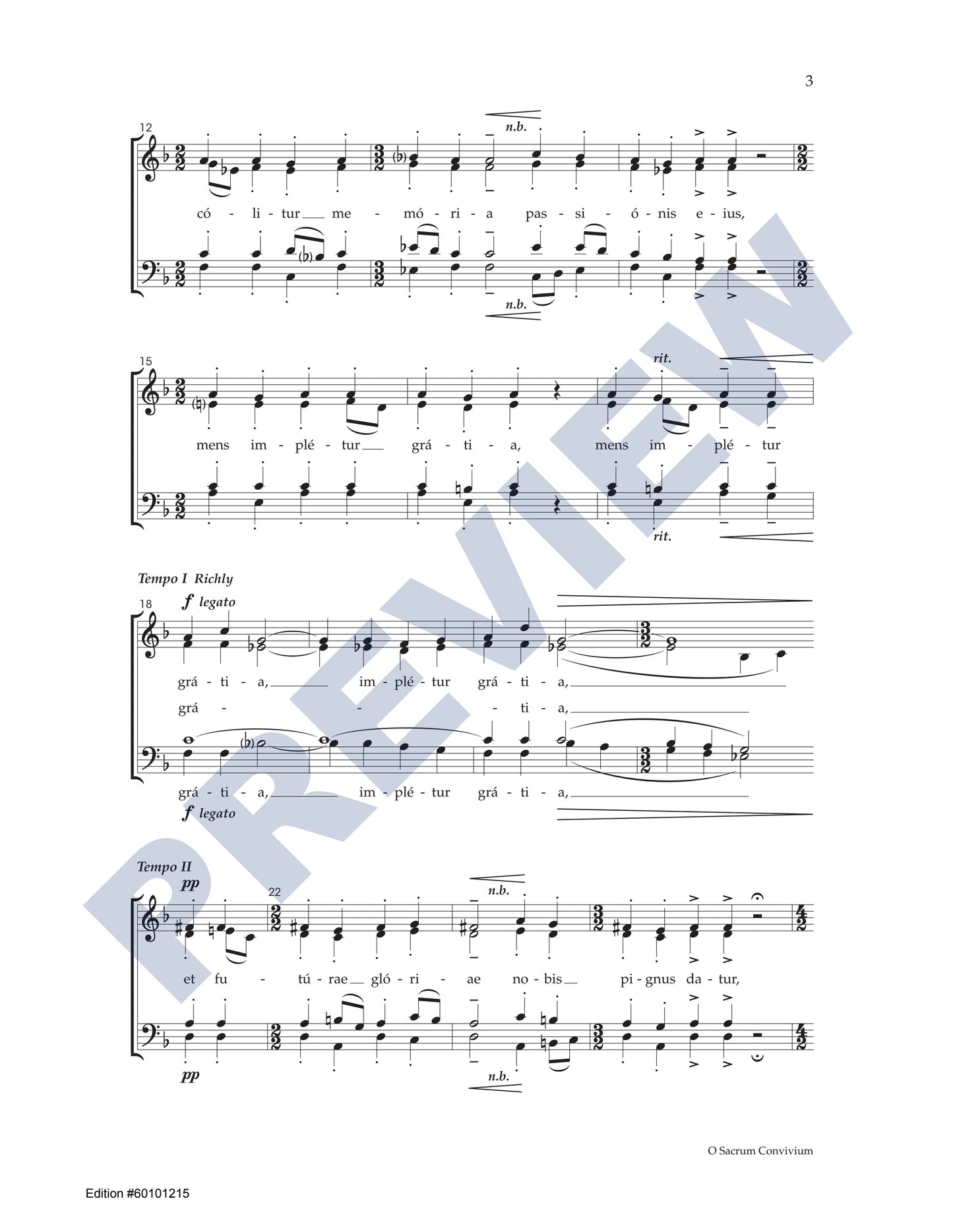 O Sacrum Convivium