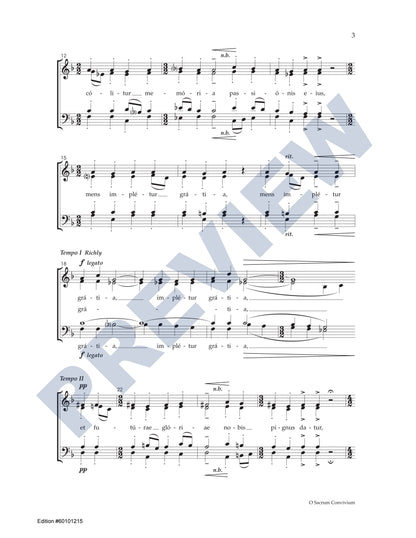 O Sacrum Convivium