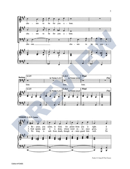 Psalm 33: Song of the Chosen