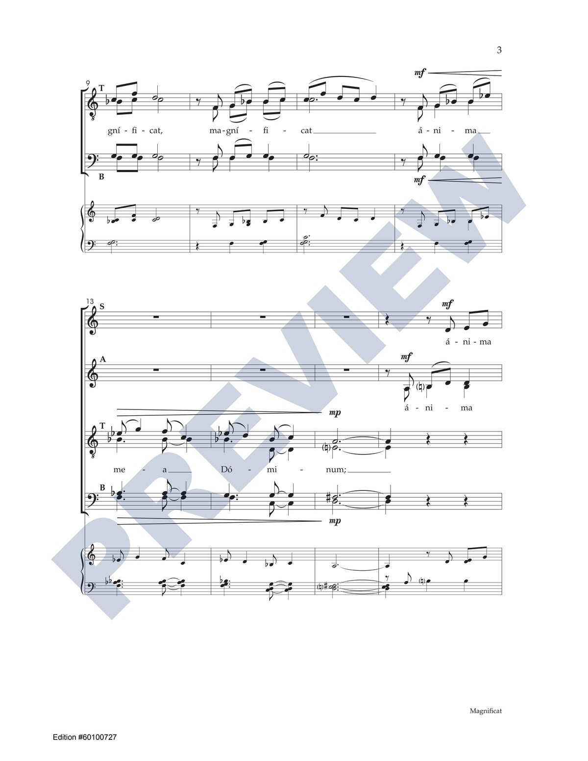 Magnificat & Nunc Dimittis