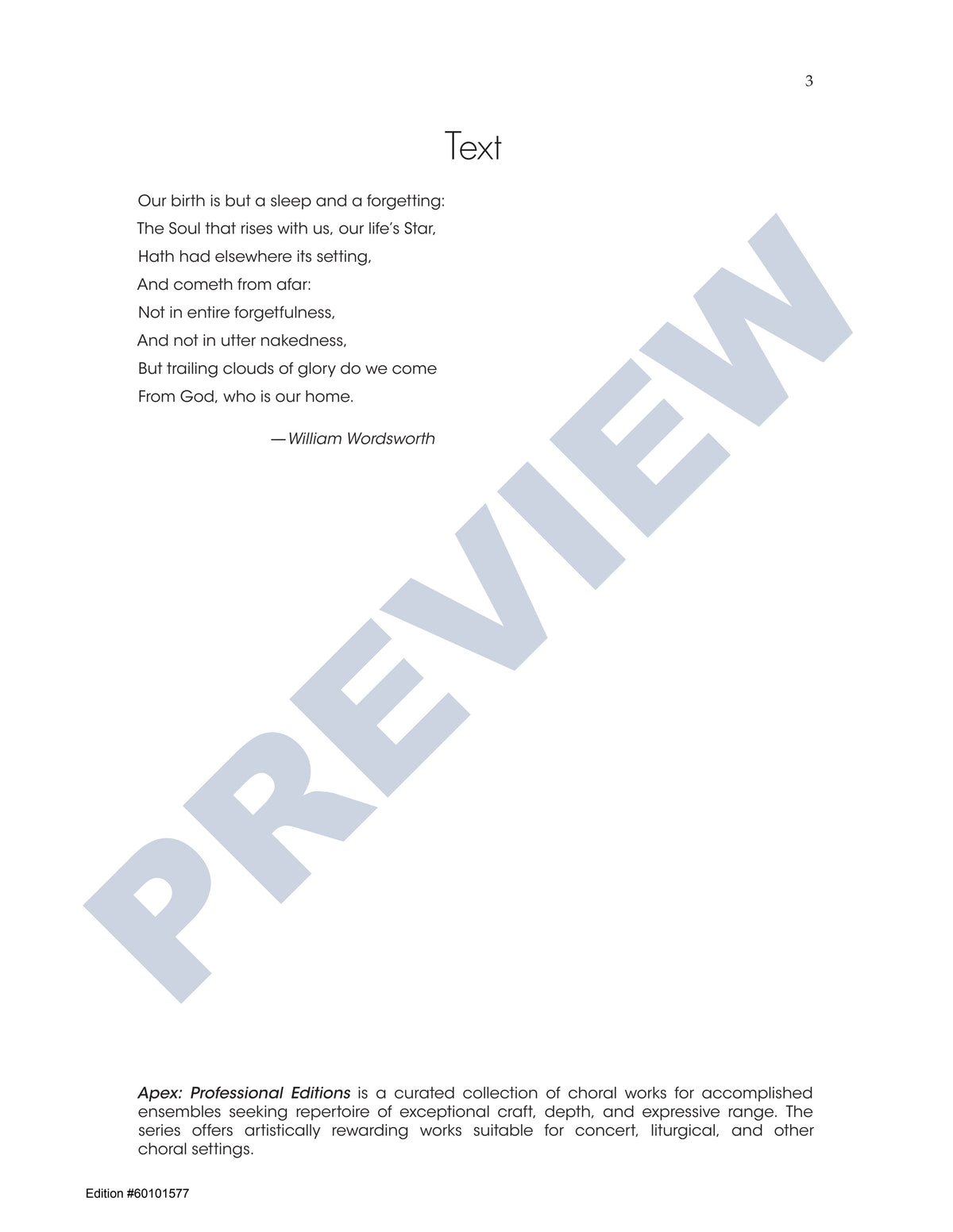 Ode on Intimations of Immortality