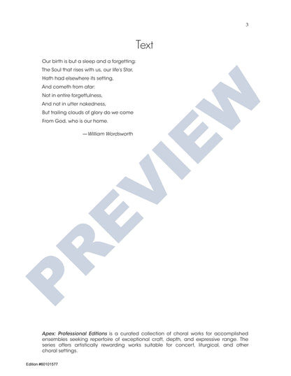 Ode on Intimations of Immortality