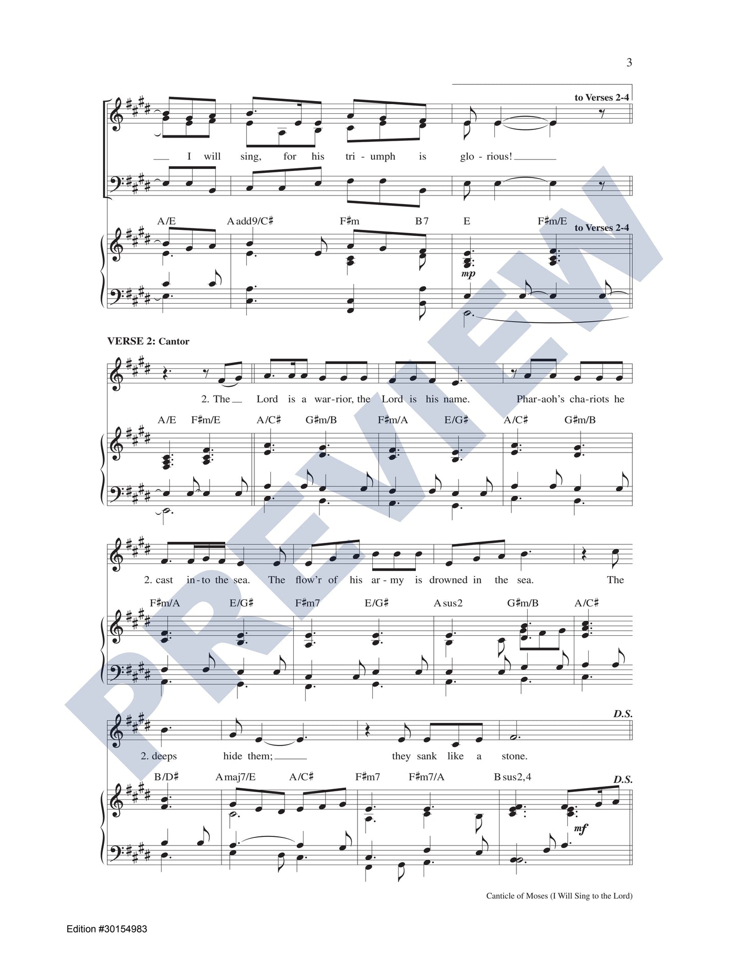 Canticle of Moses