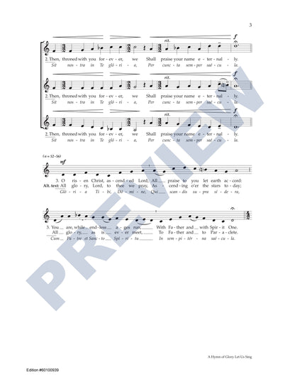 A Hymn of Glory Let Us Sing