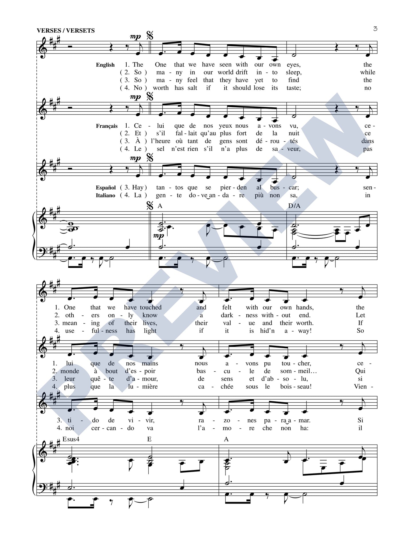 Light of the World/Lumière du Monde