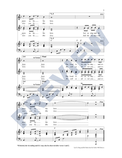 Let Us Sing and Be Glad/And the Father Will Dance