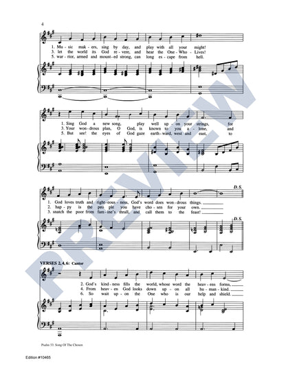 Psalm 33: Song of the Chosen